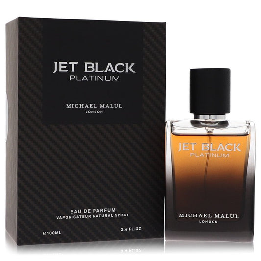 Jet Black Platinum Eau De Parfum Spray By Michael Malul