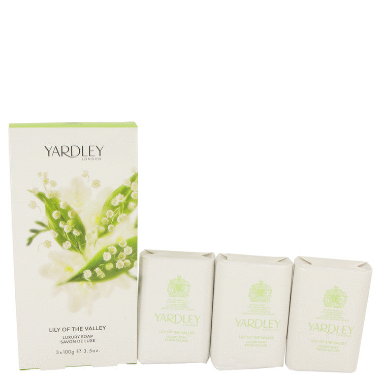 Lily Of The Valley Yardley 3 x 3.5 oz Soap By Yardley London