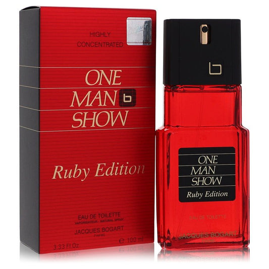 One Man Show Ruby Eau De Toilette Spray By Jacques Bogart