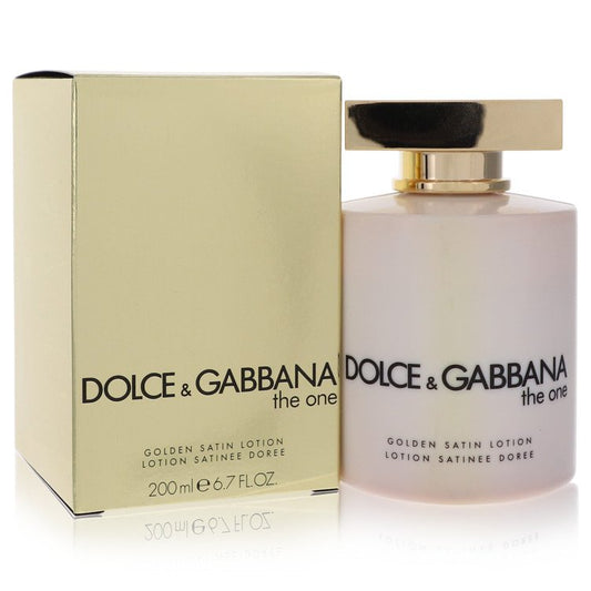 The One Golden Satin Lotion By Dolce & Gabbana